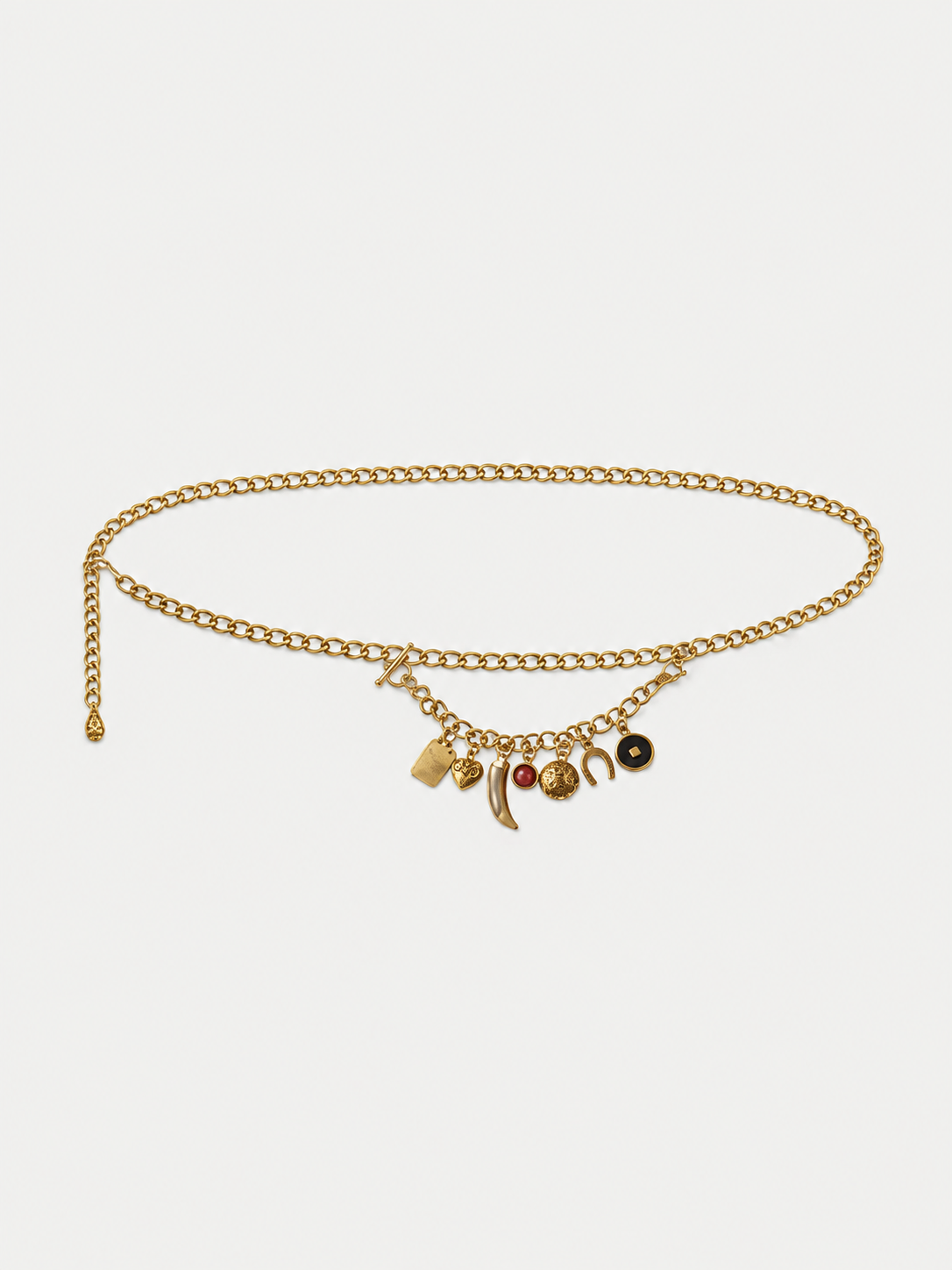 Veronica Beard | Western Chain Belt in Odb Gold Gold