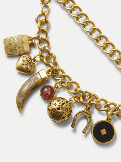 Veronica Beard | Western Chain Belt in Odb Gold Gold