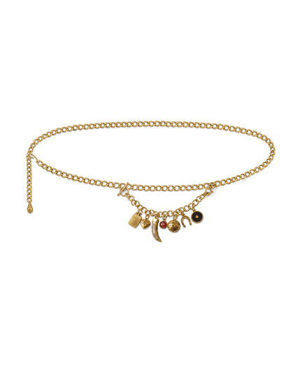 Veronica Beard | Western Chain Belt in Odb Gold Gold