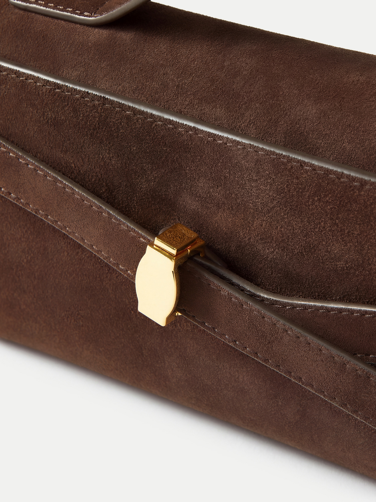 Veronica Beard | Veronica Beard Dash Clutch in Espresso Dark Brown Espresso