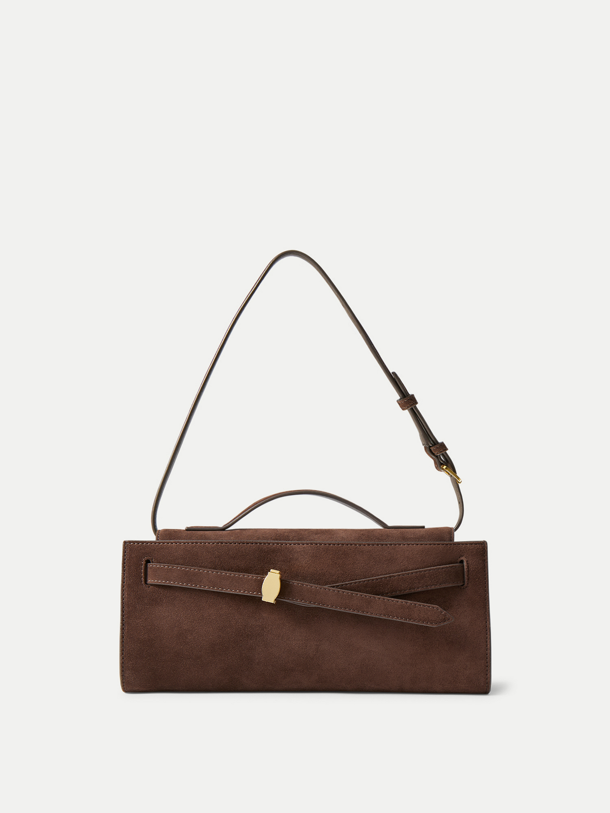 Veronica Beard | Veronica Beard Dash Clutch in Espresso Dark Brown Espresso