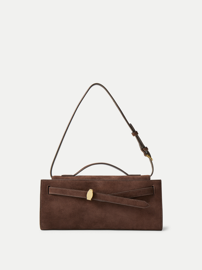 Veronica Beard | Veronica Beard Dash Clutch in Espresso Dark Brown Espresso