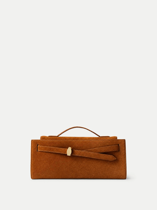 Veronica Beard | Veronica Beard Dash Clutch in Tobacco Brown Tobacco