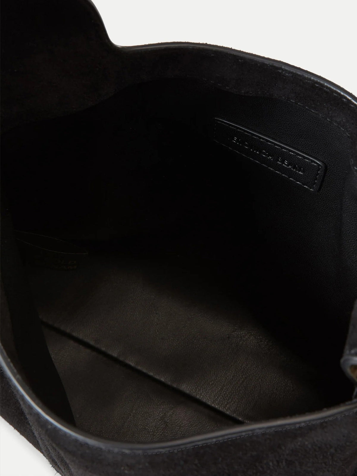 Veronica Beard | Veronica Beard Swing Clutch in Black Suede Black