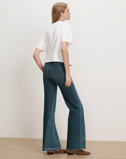 Veronica Beard | Sebastian Boxy T-Shirt in White White