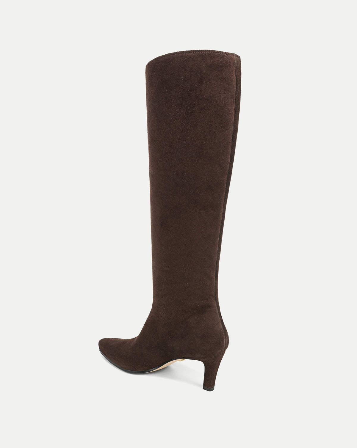 Veronica Beard | Aisla Mid-Heel Boot in Espresso Espresso