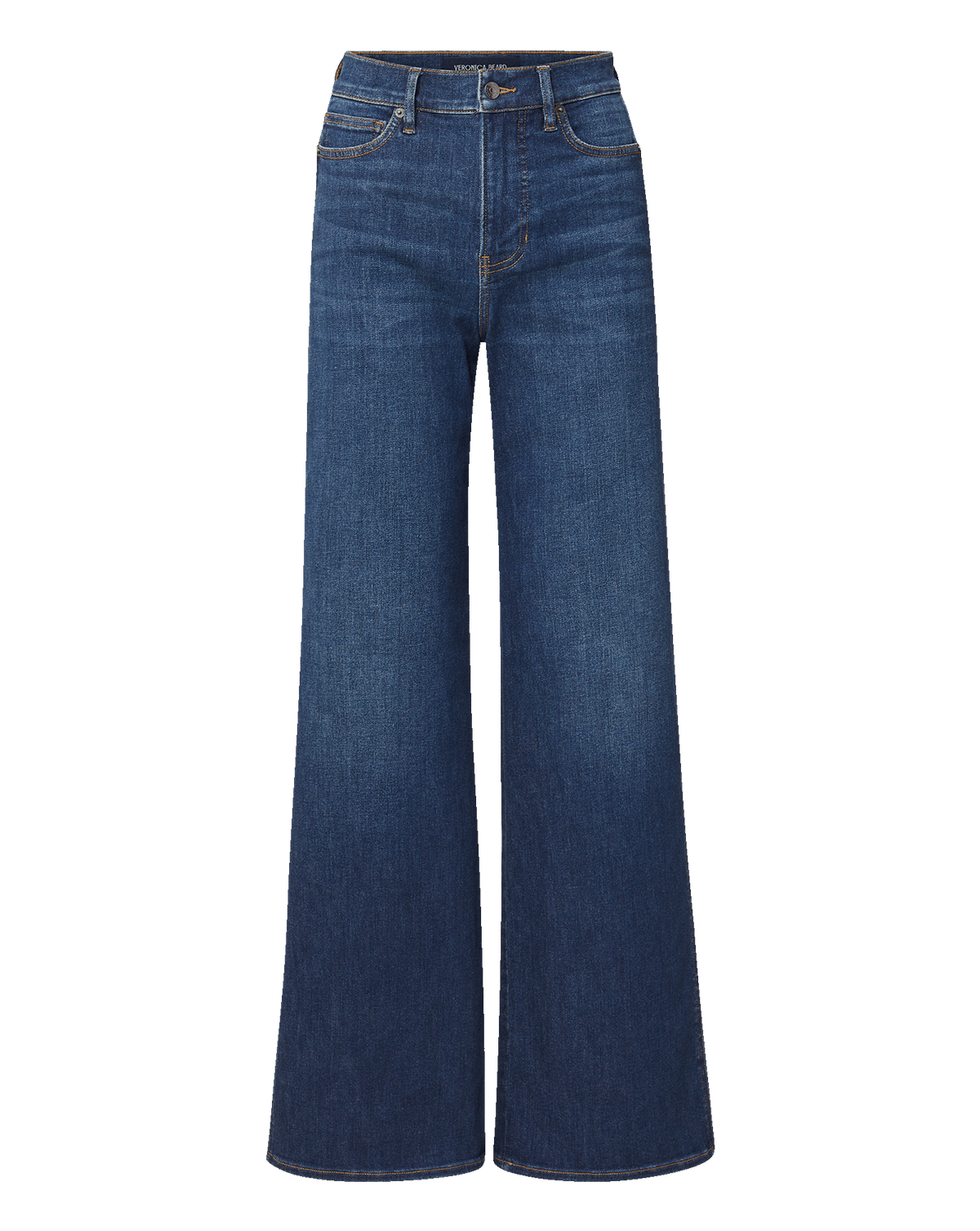 Veronica Beard | Taylor Wide-Leg Jean in Dark Blue Denim Sweet Dream Sweet Dream