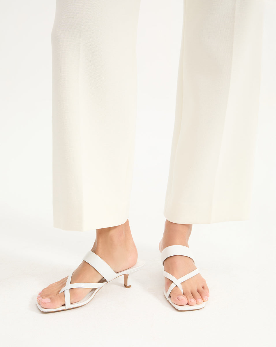 Veronica Beard | Alanis Sandal in White Coconut