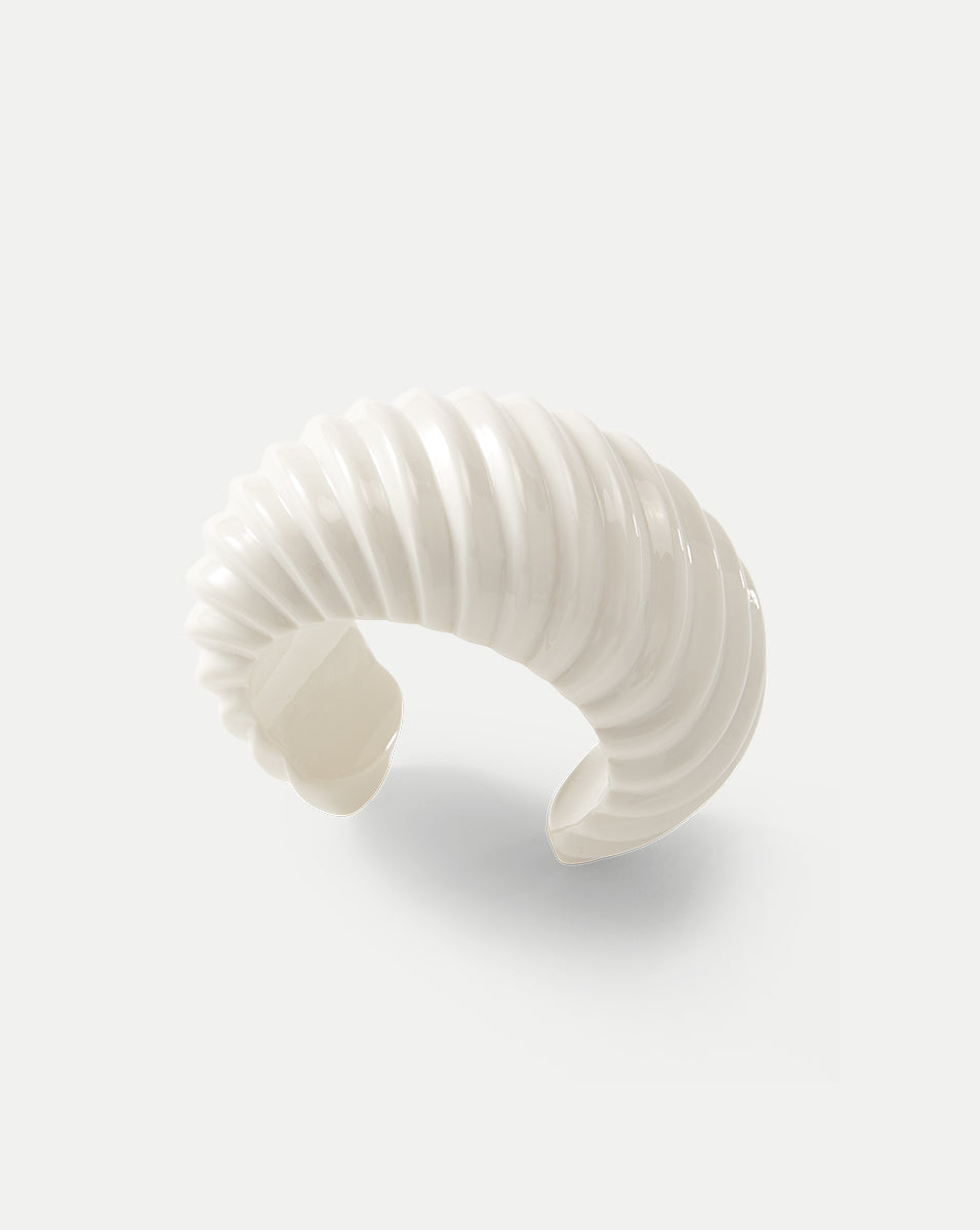 Veronica Beard | Rowan Cuff Bracelet in White Ivory