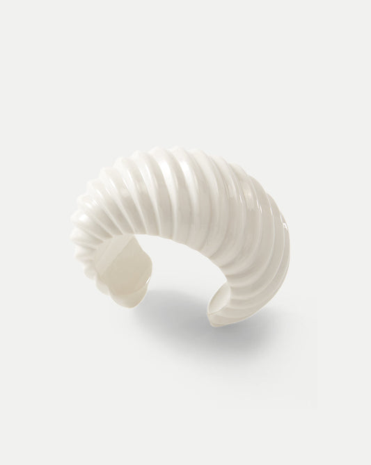 Veronica Beard | Rowan Cuff Bracelet in White Ivory