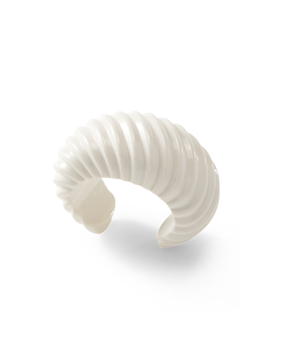 Veronica Beard | Rowan Cuff Bracelet in White Ivory