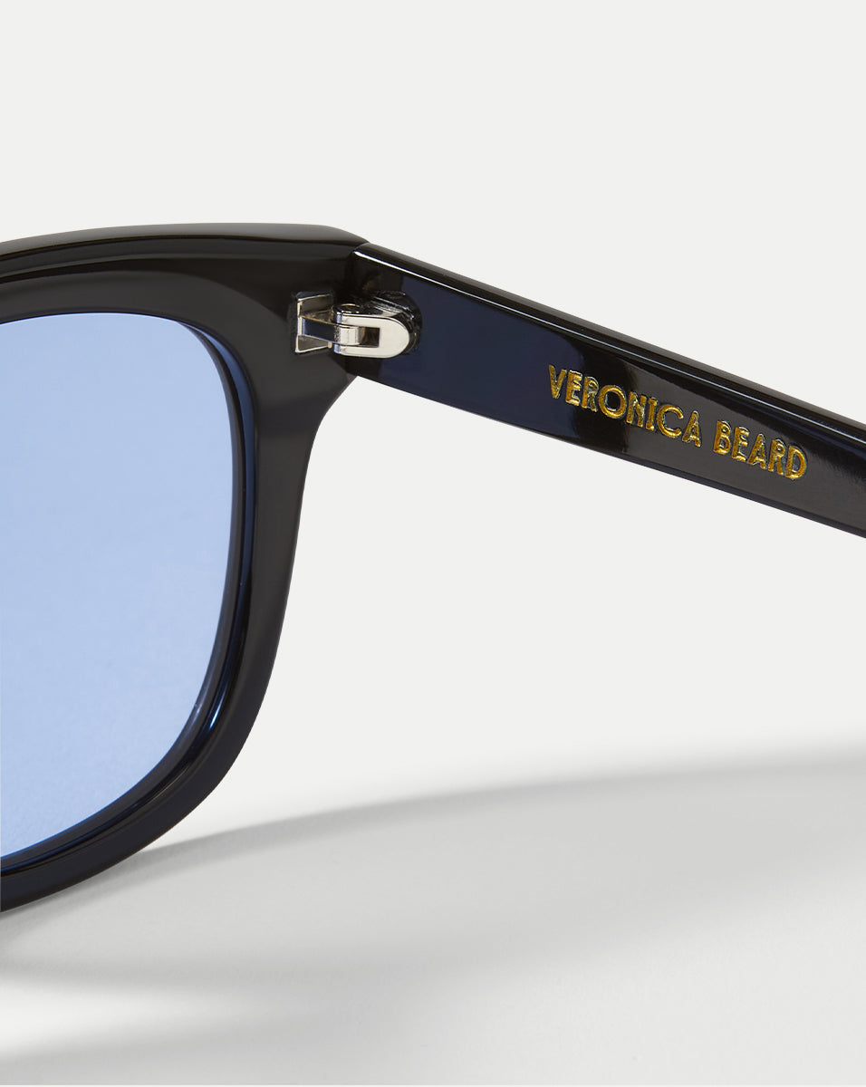 Veronica Beard | Jane Square-Frame Sunglasses in Black Black