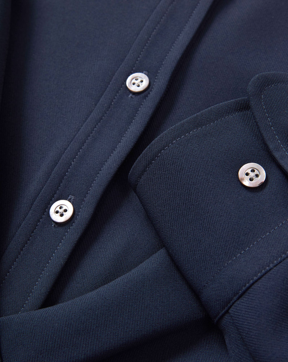 Veronica Beard | Ellers Midi Shirtdress Dress in Navy Navy