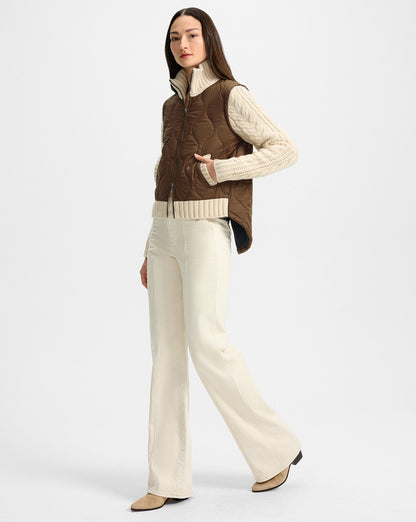Veronica Beard | Ashby Short Western Ankle Boot in Beige Sand