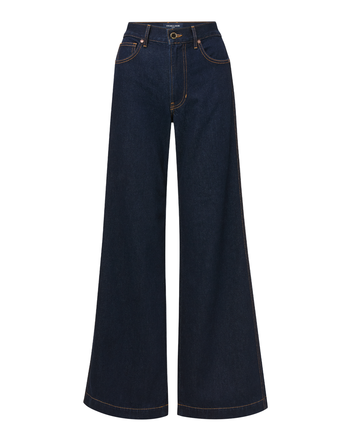 Veronica Beard | Kasey Wide-Leg Jean in Indigo Rinse Indigo Rinse
