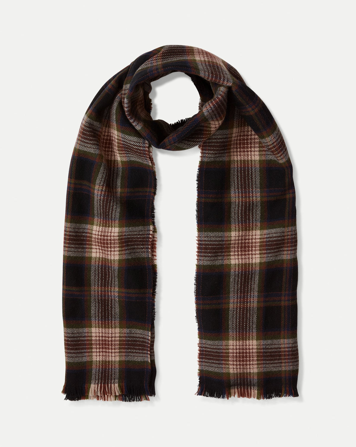 Veronica Beard | Veronica Beard Wool Scarf in Black Multi Black Multi