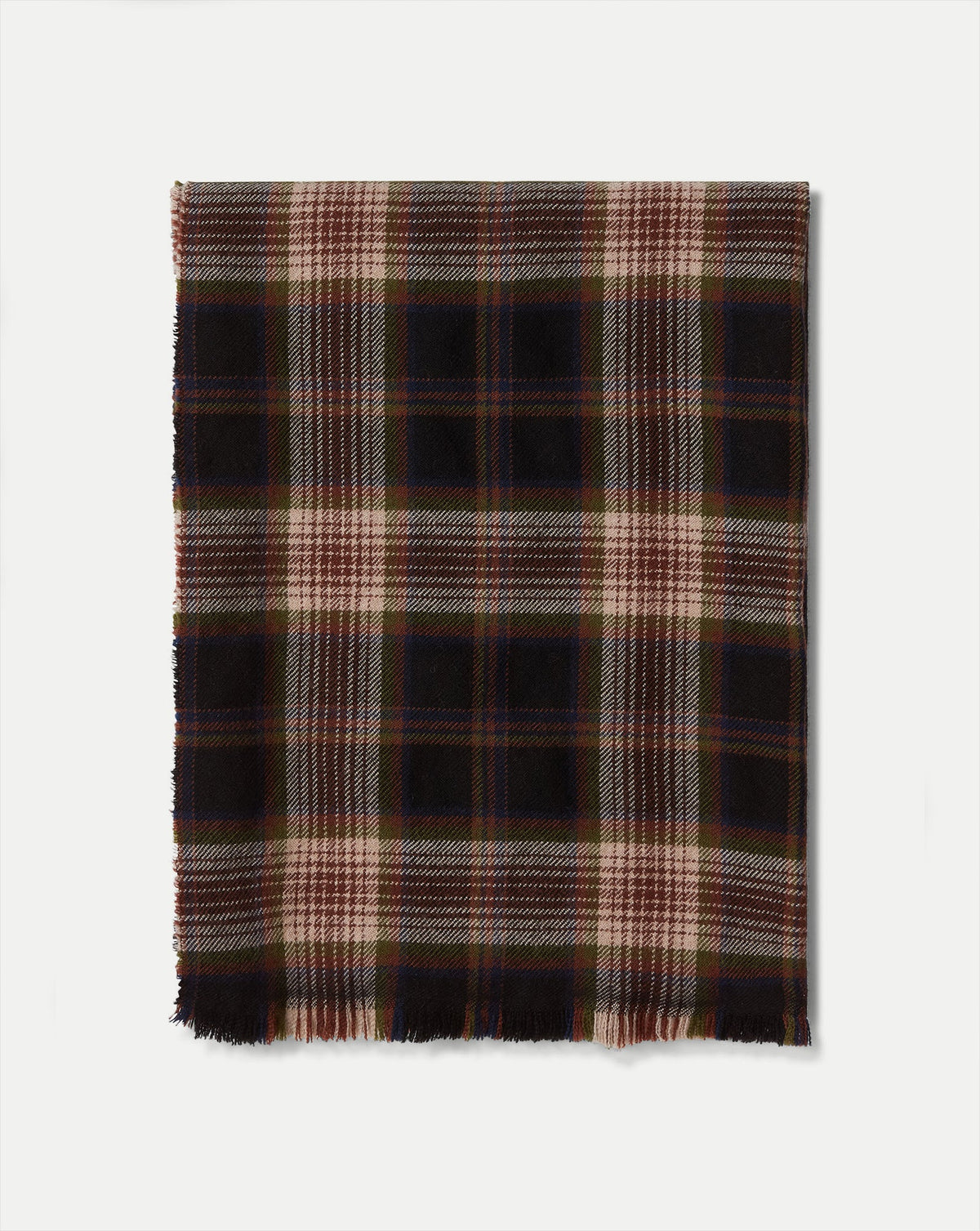 Veronica Beard | Veronica Beard Wool Scarf in Black Multi Black Multi