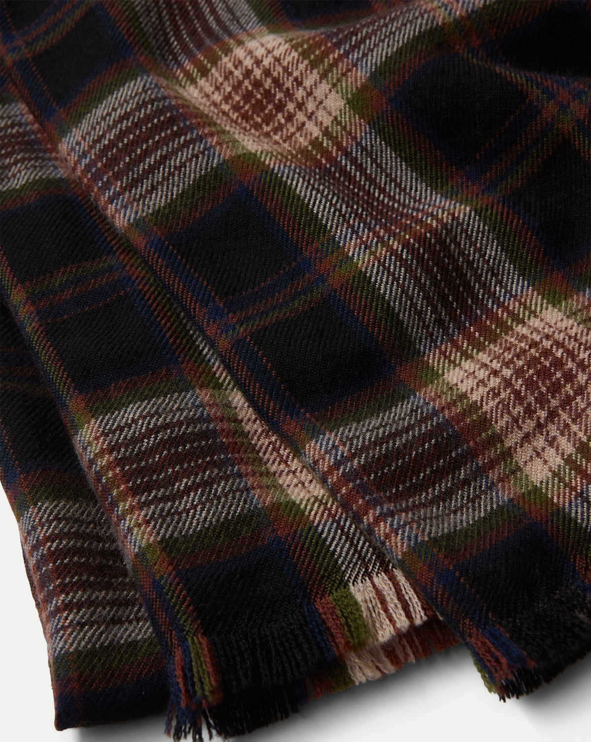 Veronica Beard | Veronica Beard Wool Scarf in Black Multi Black Multi