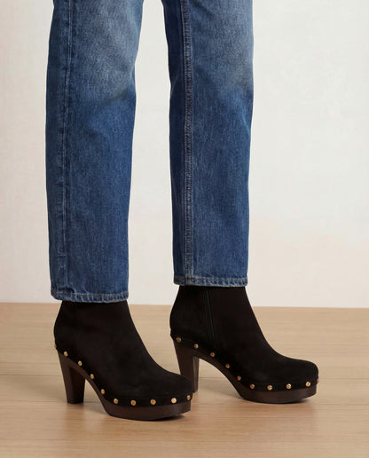 Veronica Beard | Gavi Clog Boots in Black Black