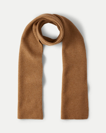 Veronica Beard | Wool-Cashmere Scarf in Dark Acorn Dark Acorn