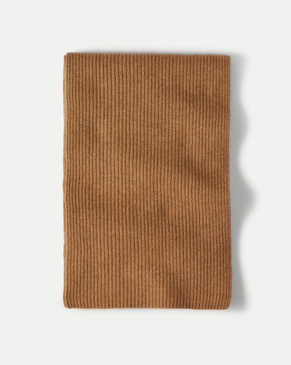 Veronica Beard | Wool-Cashmere Scarf in Dark Acorn Dark Acorn