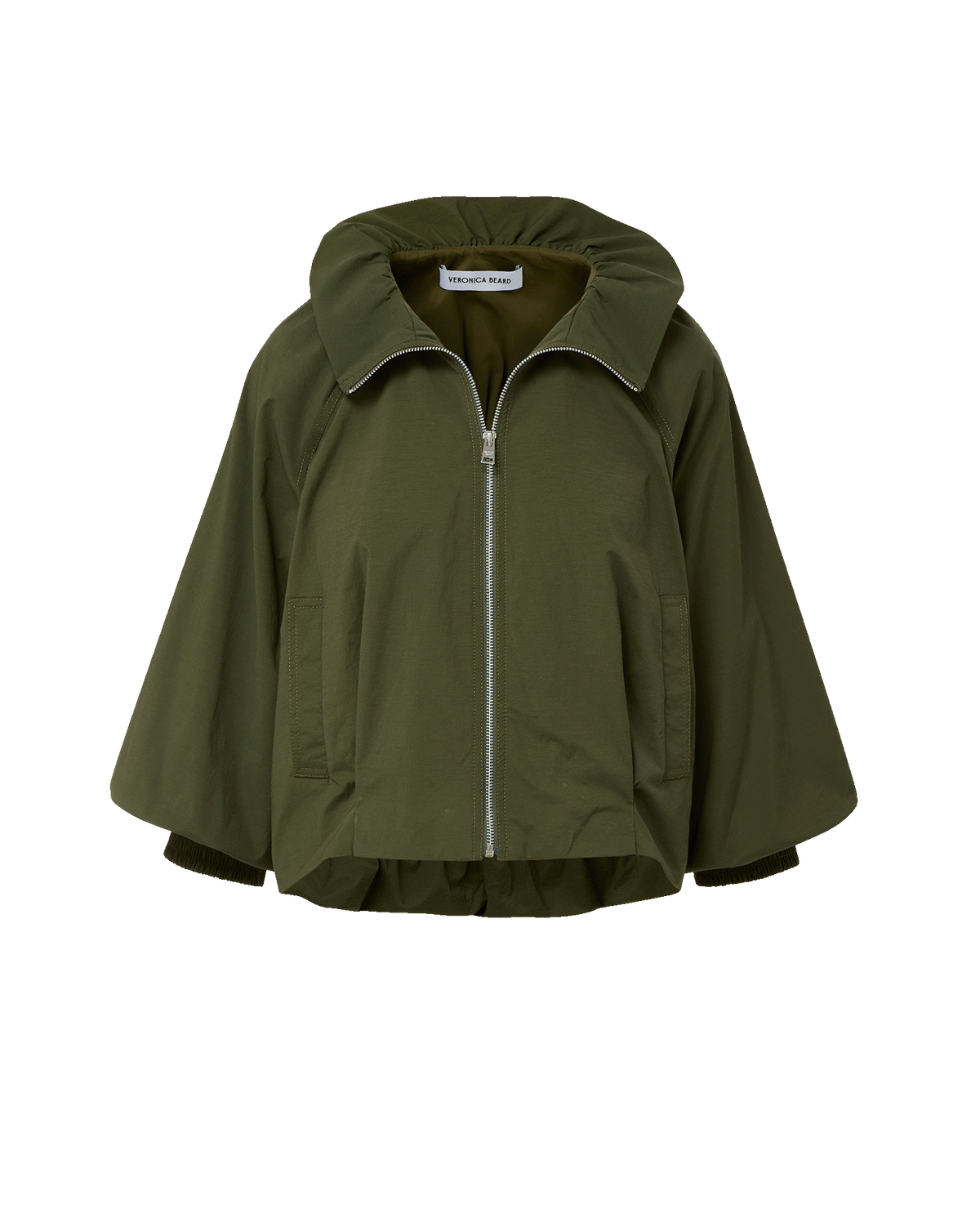 Veronica Beard | Circe Bubble Jacket in Army Army