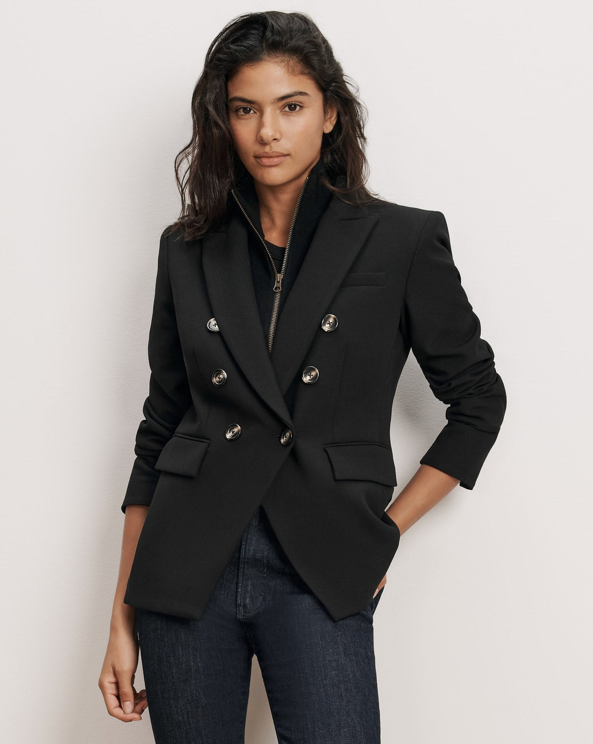 Veronica Beard | Cashmere Uptown Dickey Black