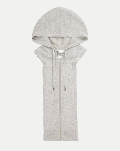 Veronica Beard | Cashmere Hoodie Dickey Grey