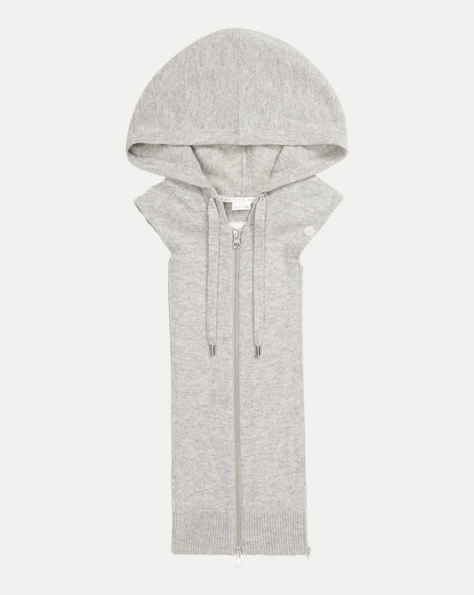 Veronica Beard | Cashmere Hoodie Dickey Grey