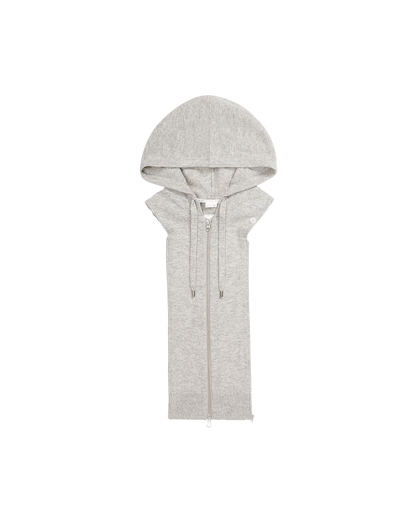 Veronica Beard | Cashmere Hoodie Dickey Grey