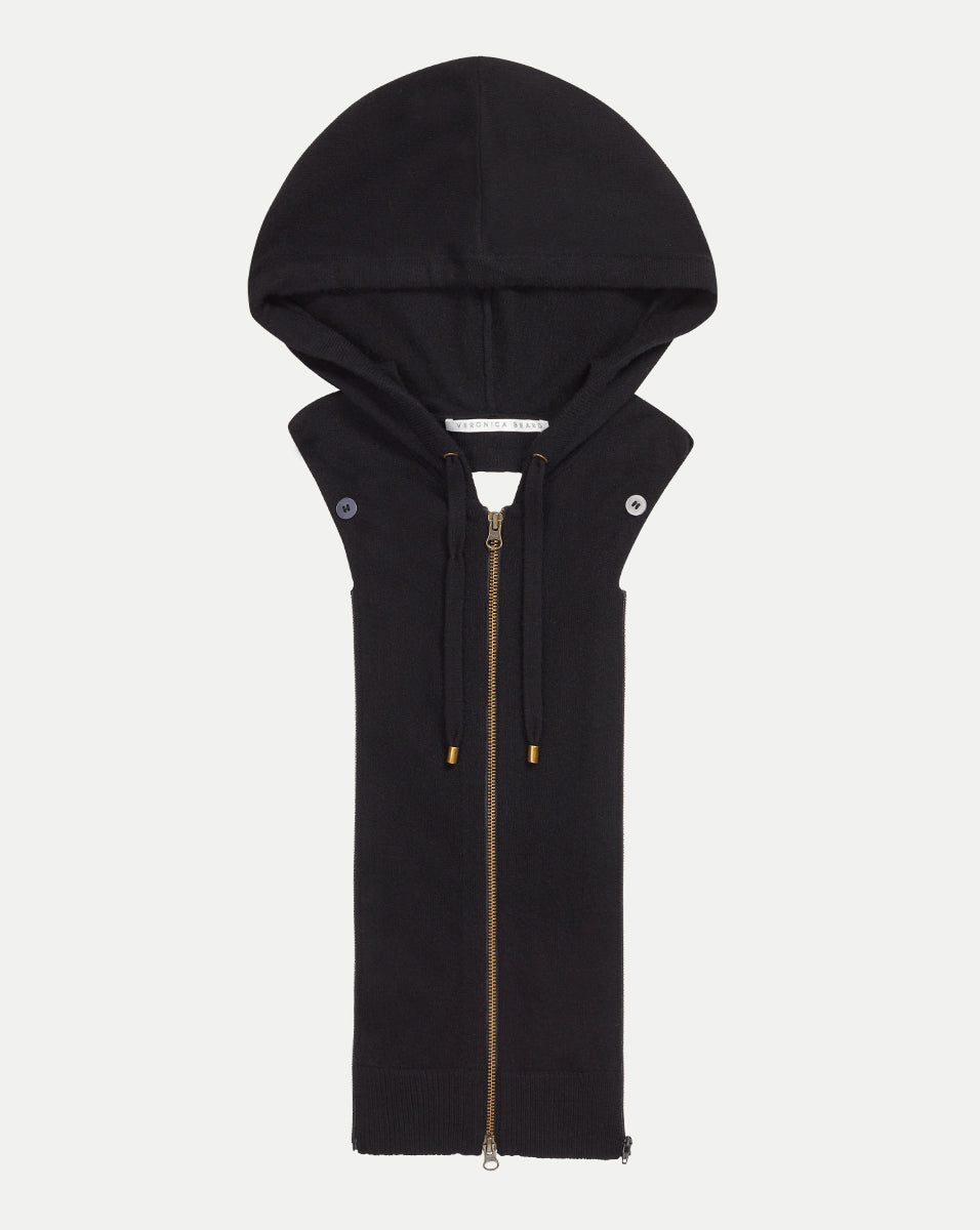 Veronica Beard | Cashmere Hoodie Dickey Black