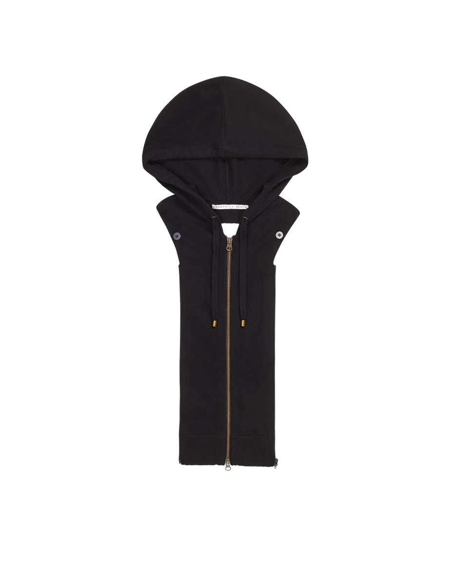 Veronica Beard | Cashmere Hoodie Dickey Black