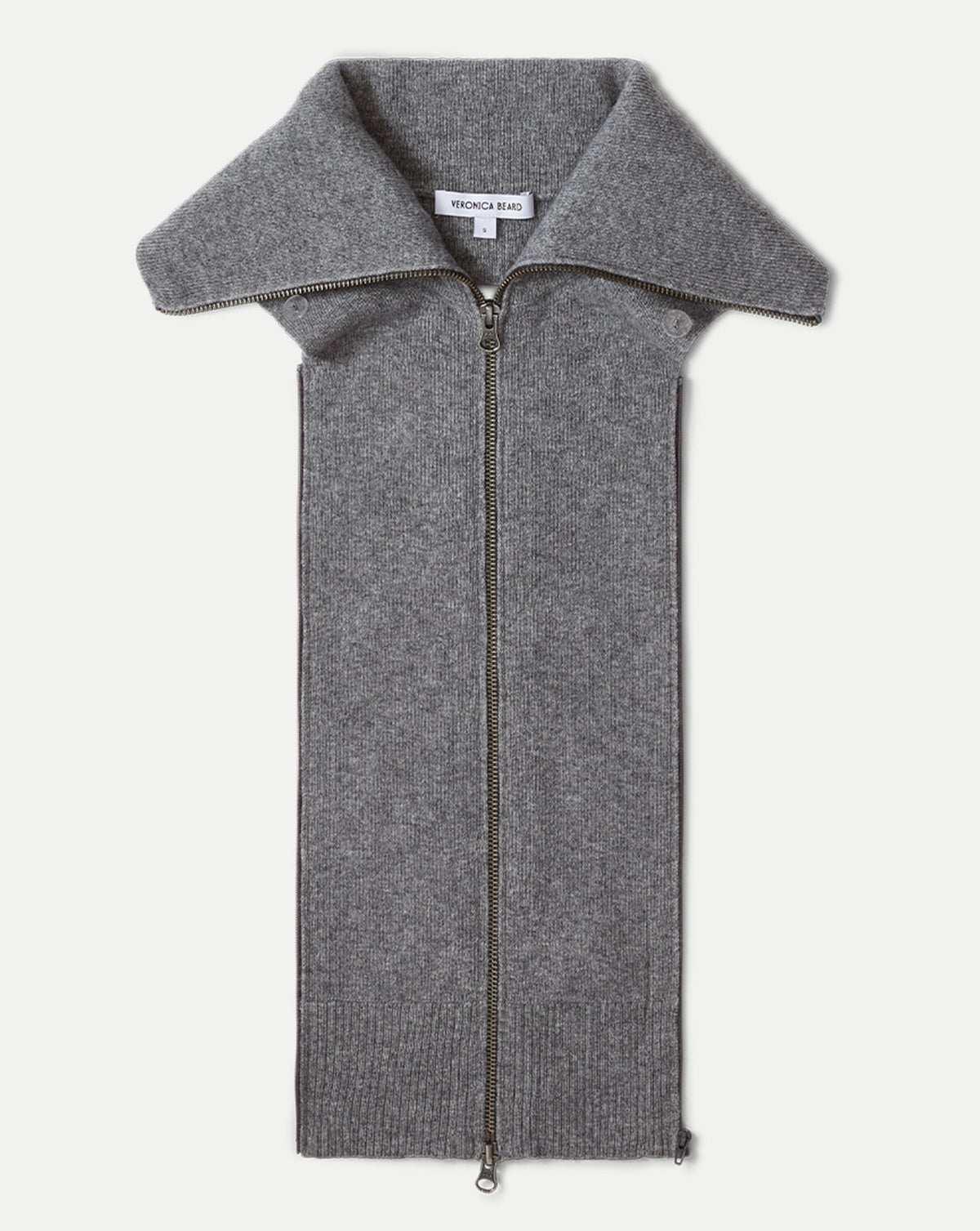 Veronica Beard | Beach Cashmere Dickey in Medium Heather Grey Medium Heather Grey