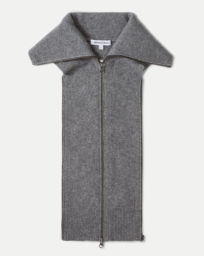 Veronica Beard | Beach Cashmere Dickey in Medium Heather Grey Medium Heather Grey