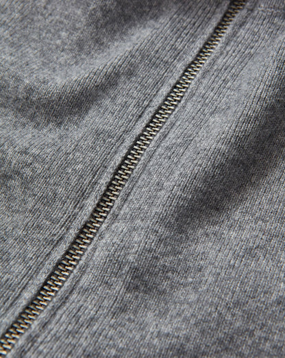 Veronica Beard | Beach Cashmere Dickey in Medium Heather Grey Medium Heather Grey