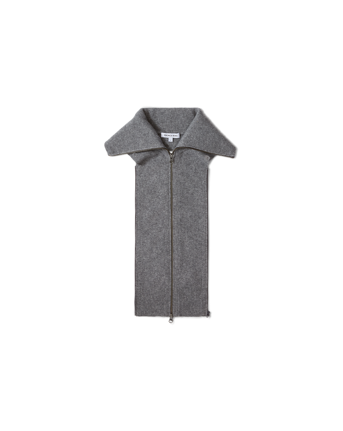 Veronica Beard | Beach Cashmere Dickey in Medium Heather Grey Medium Heather Grey