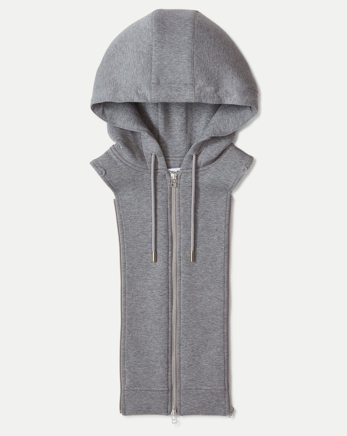 Veronica Beard | Oversized Hoodie Dickey in Grey Melange Grey Melange