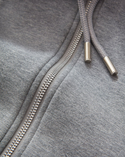 Veronica Beard | Oversized Hoodie Dickey in Grey Melange Grey Melange