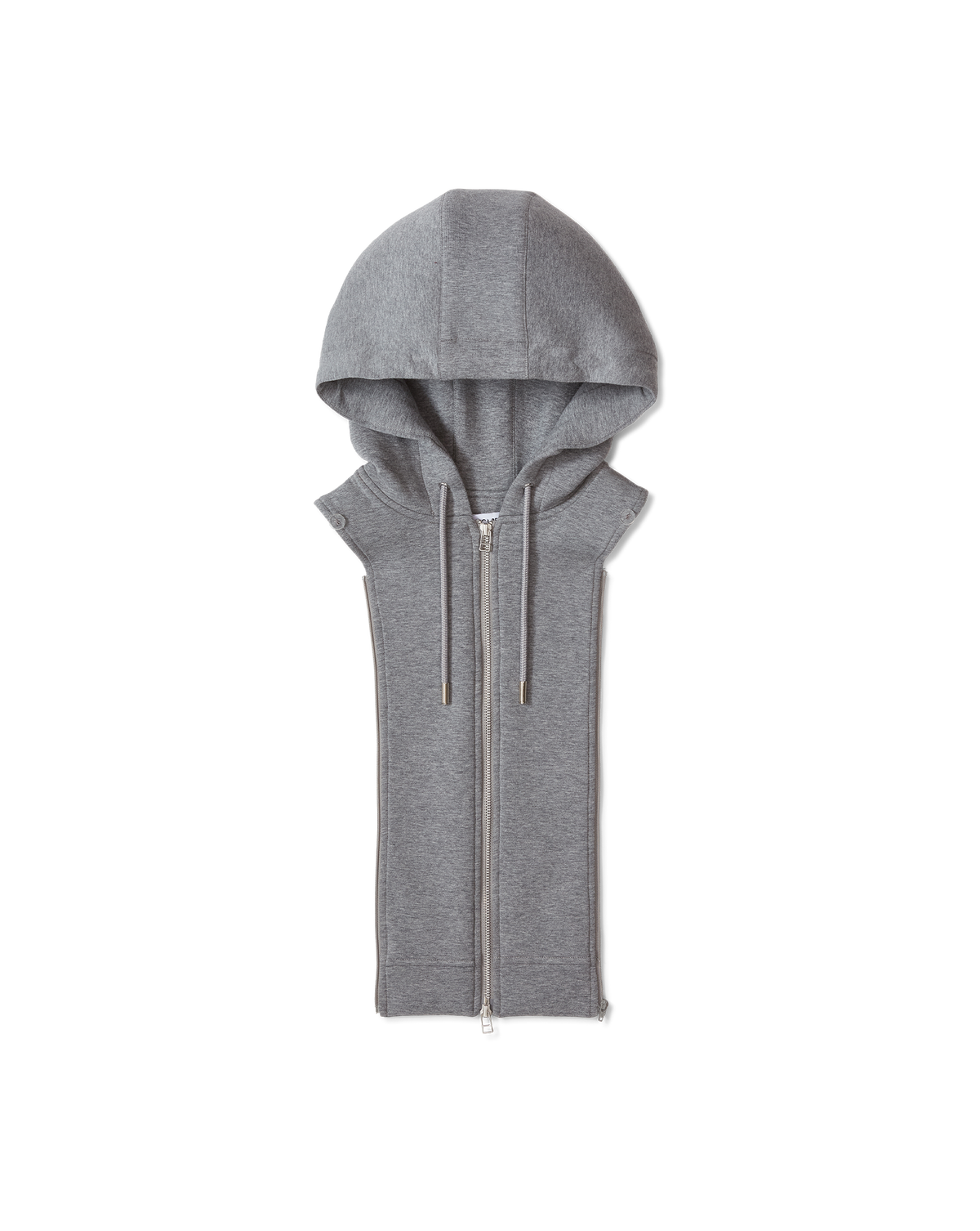 Veronica Beard | Oversized Hoodie Dickey in Grey Melange Grey Melange