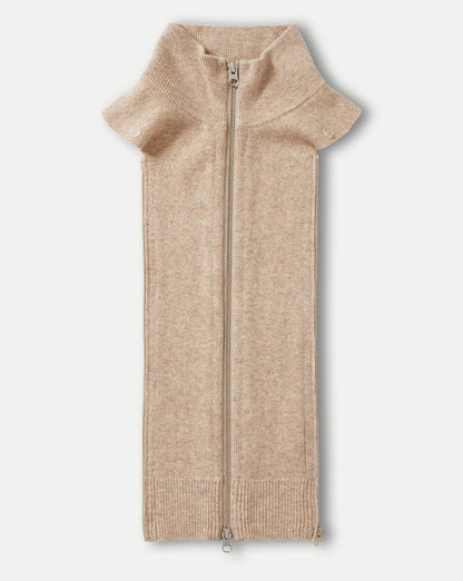 Veronica Beard | Uptown Merino Wool-Cashmere Dickey in Oatmeal Oatmeal