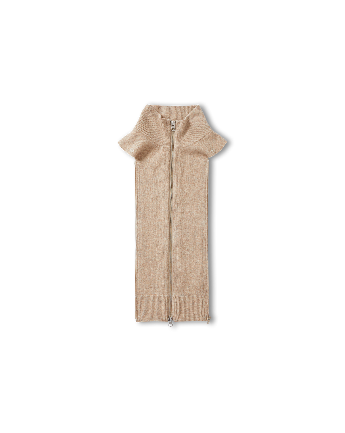 Veronica Beard | Uptown Merino Wool-Cashmere Dickey in Oatmeal Oatmeal
