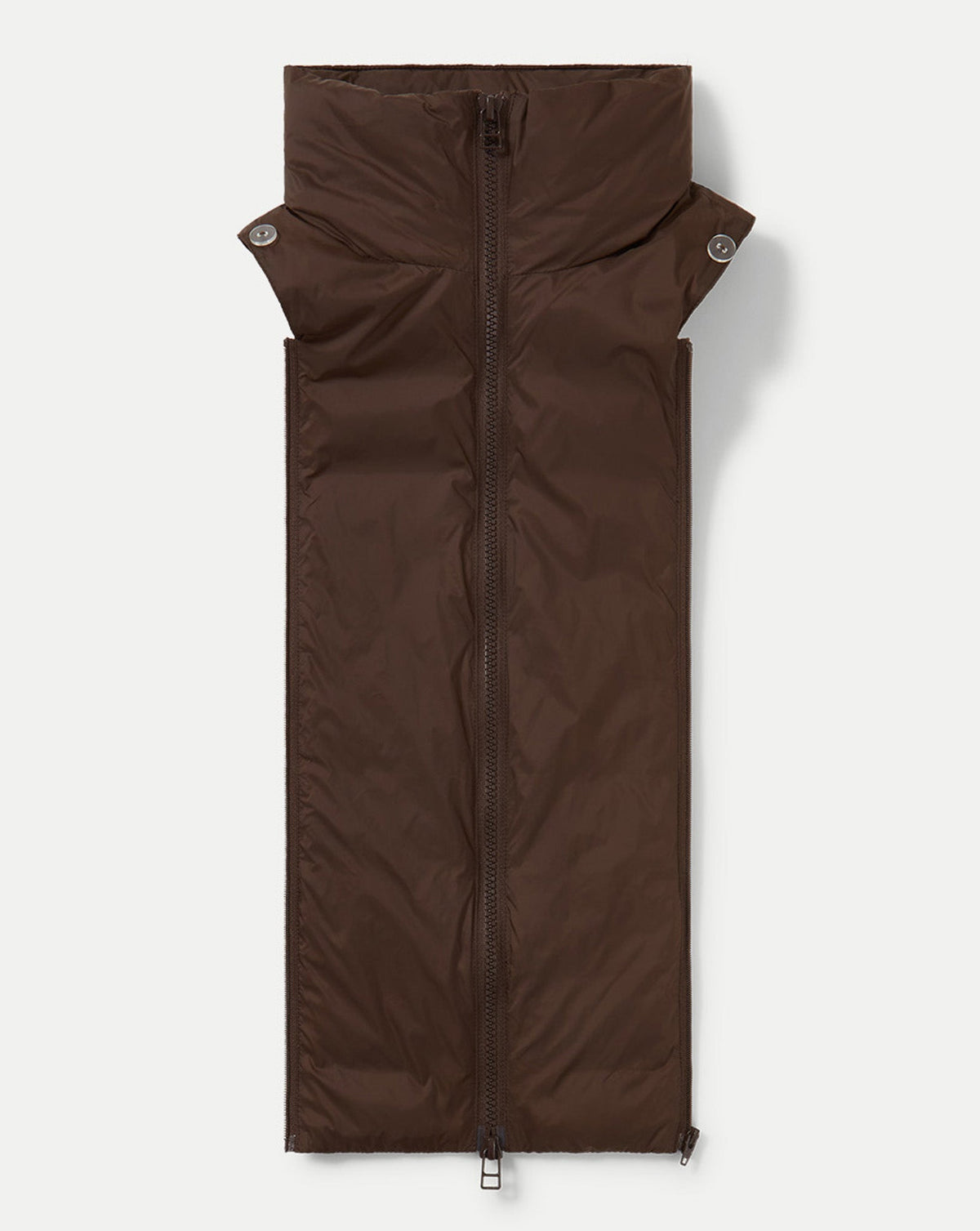 Veronica Beard | Puffer Dickey Insert in Dark Brown Espresso Espresso