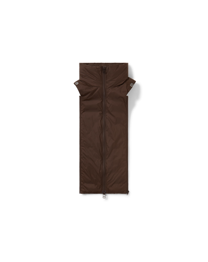 Veronica Beard | Puffer Dickey Insert in Dark Brown Espresso Espresso