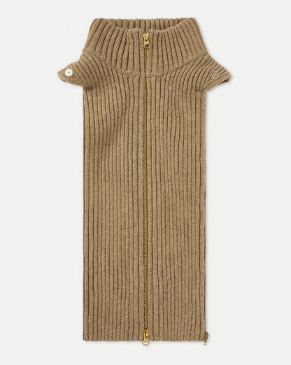 Veronica Beard | Turtleneck Dickey Insert in Desert Taupe Desert Taupe