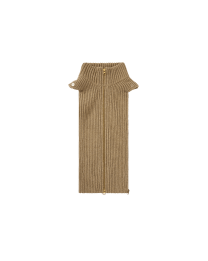 Veronica Beard | Turtleneck Dickey Insert in Desert Taupe Desert Taupe