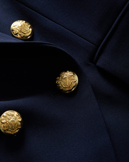 Veronica Beard | Miller Dickey Jacket Navy/Gold