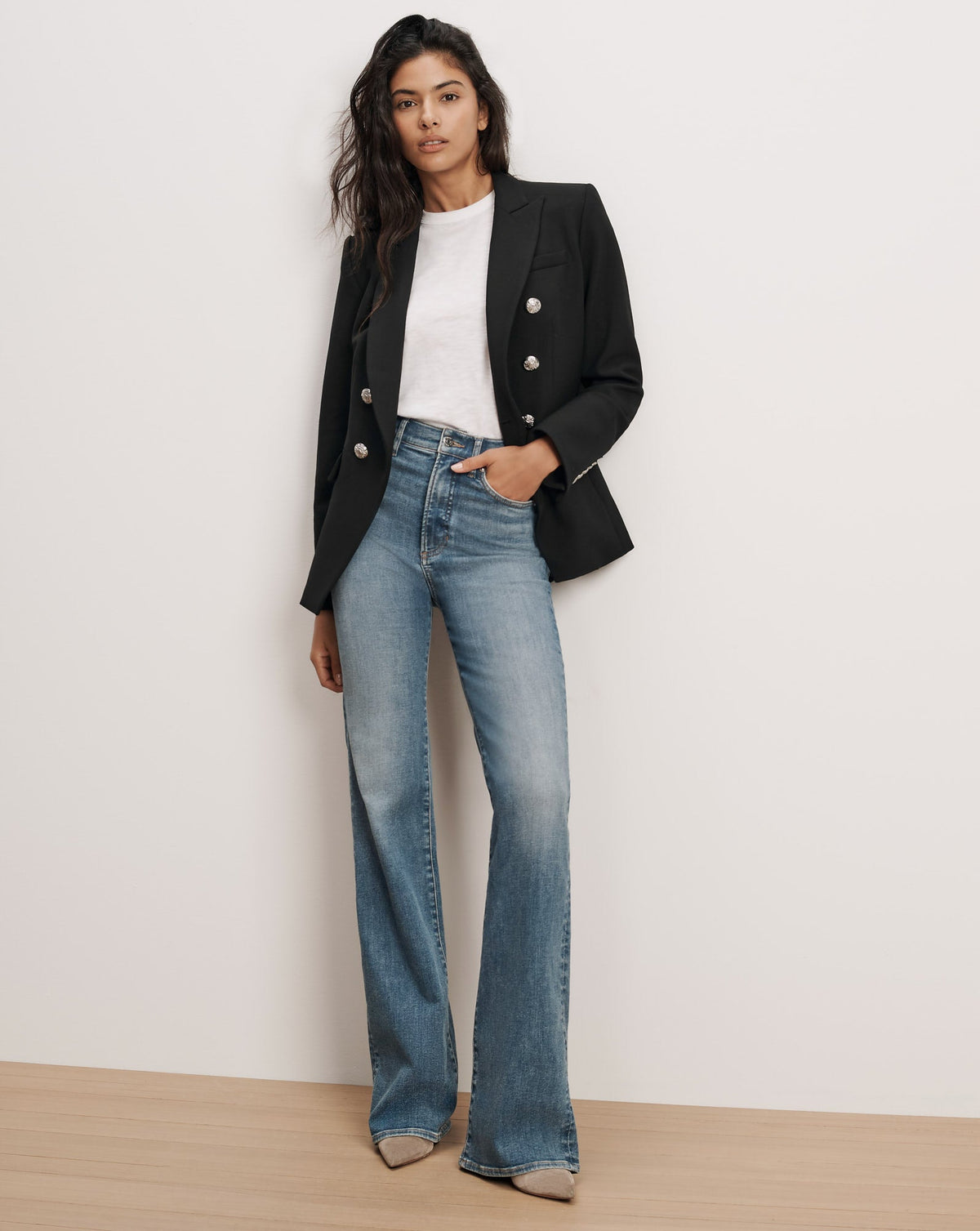 Veronica Beard | Miller Dickey Jacket Black/Silver