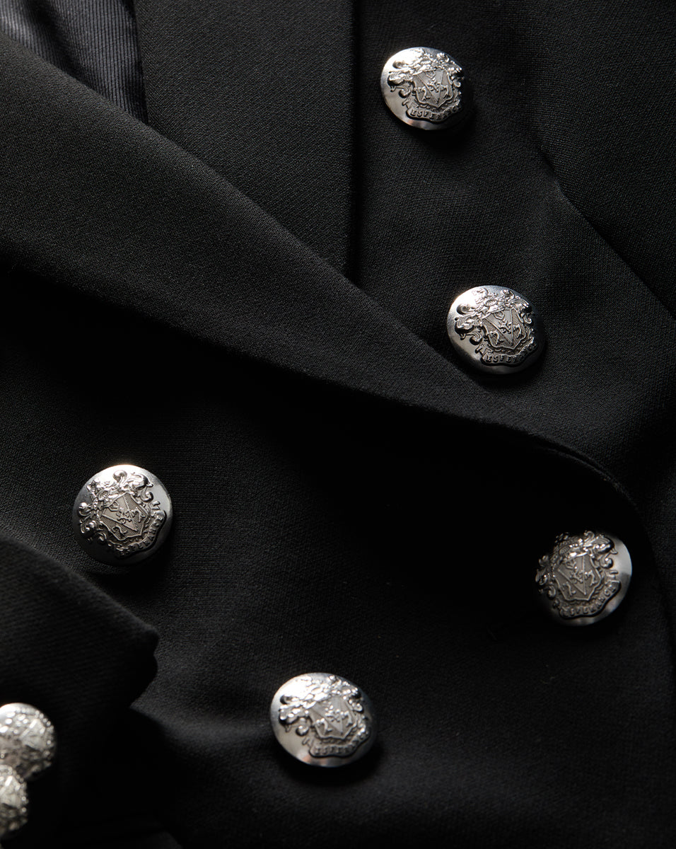 Veronica Beard | Miller Dickey Jacket Black/Silver