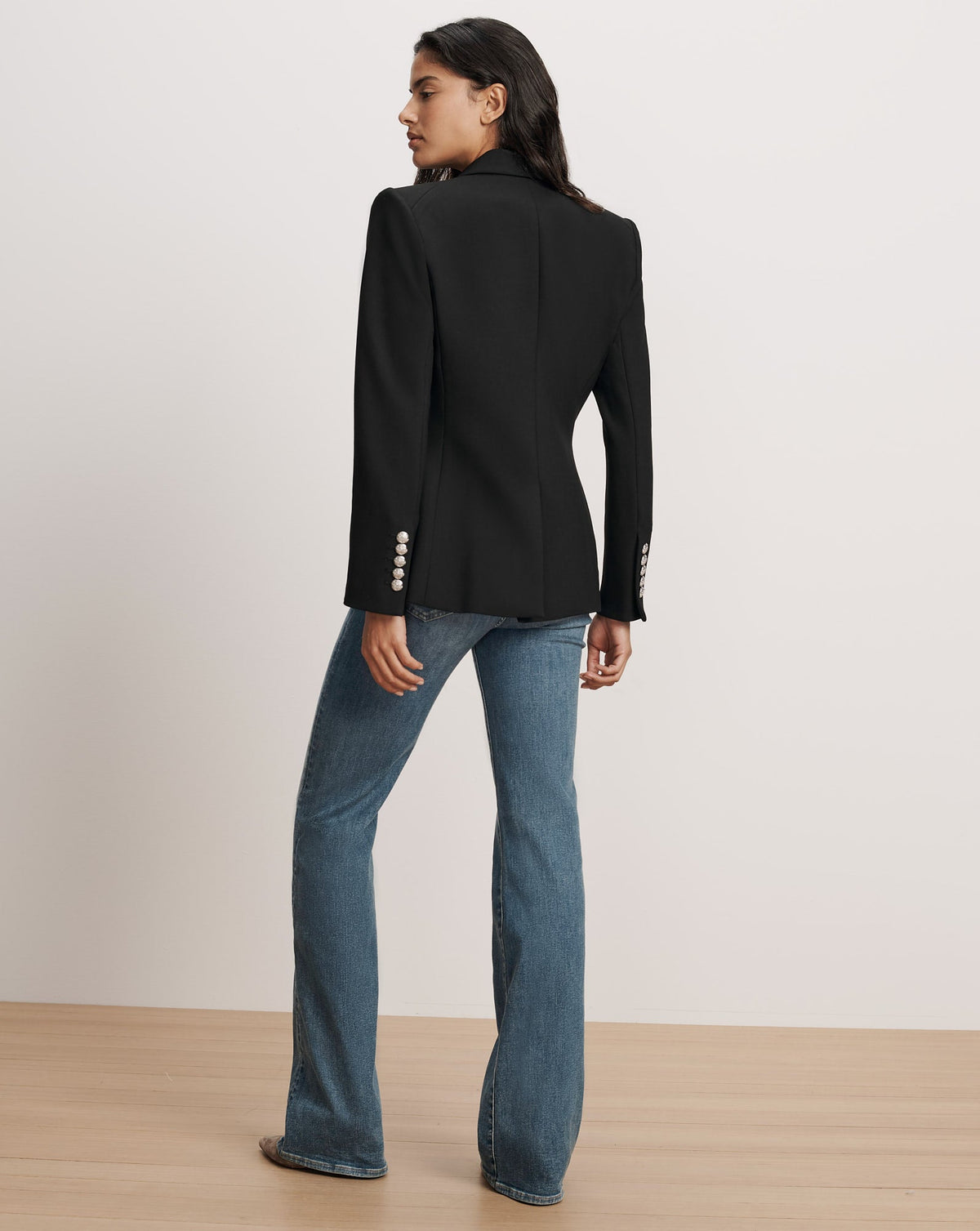 Veronica Beard | Miller Dickey Jacket Black/Silver
