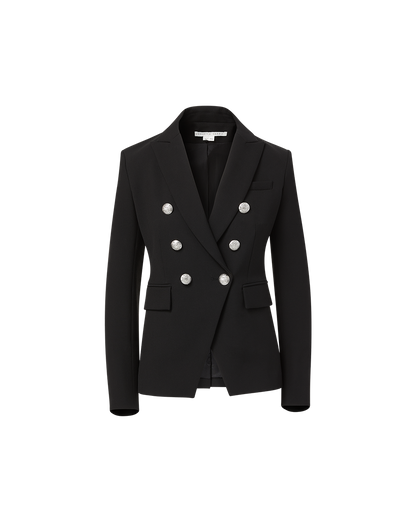 Veronica Beard | Miller Dickey Jacket Black/Silver